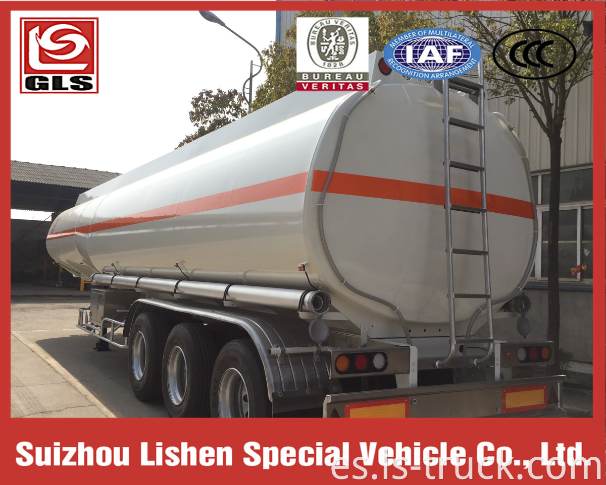 3 axles Methanol Methyl Alcohol Tank Semi-Trailer Truck Tanker